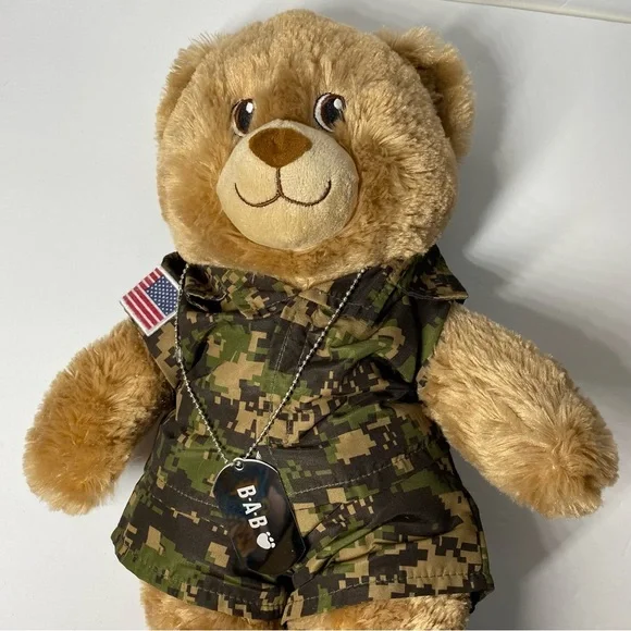 Build-A-Bear Toys Build A Bear Lil Brownie Cub Brown Teddy